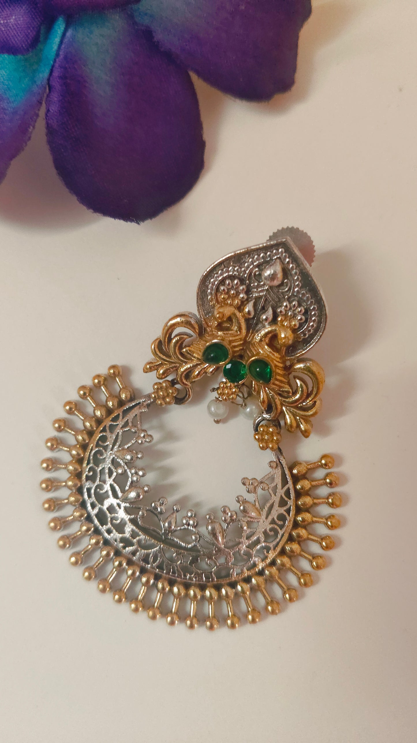 Sitara Earring Green