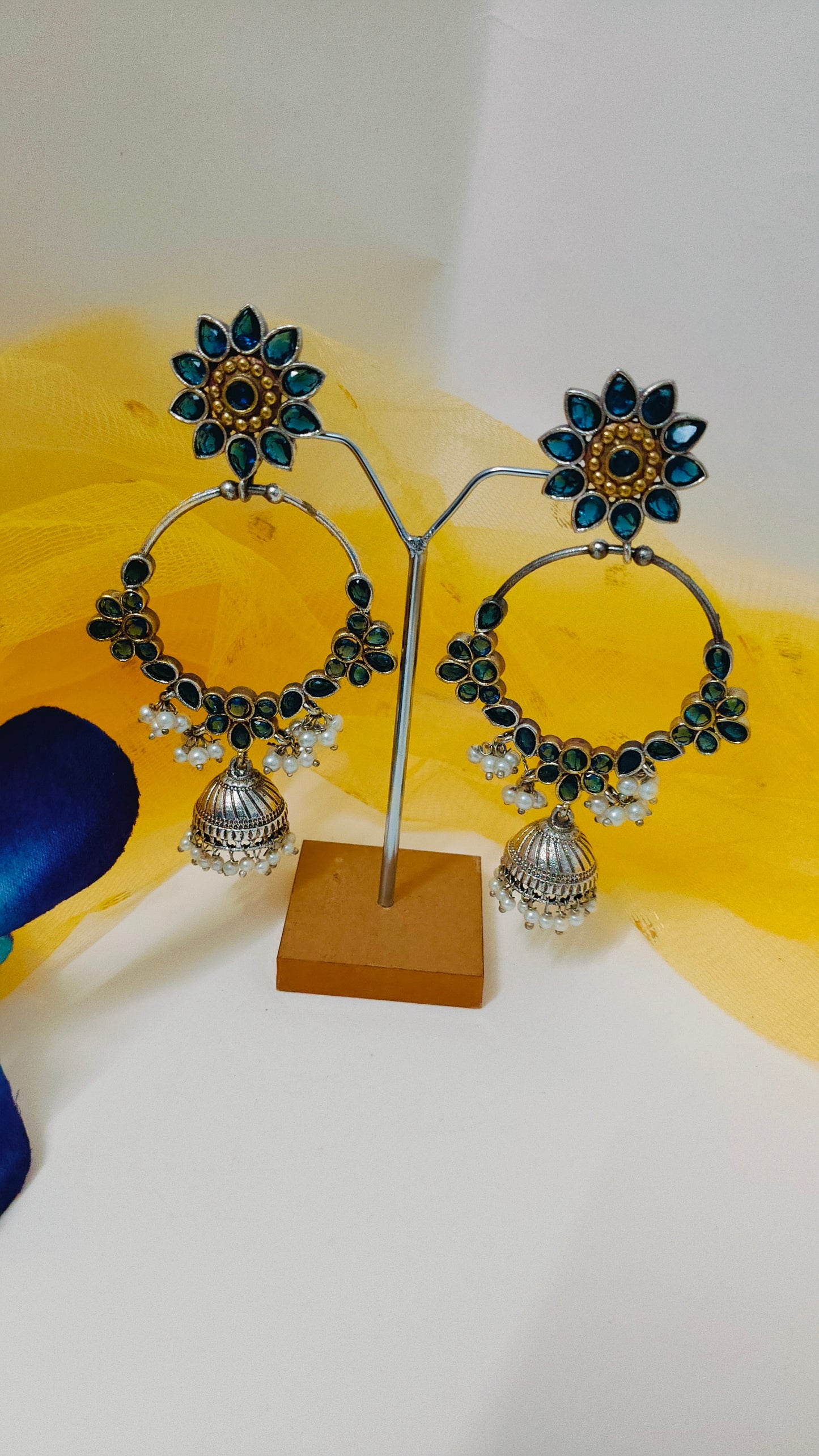 Arzoo Earring (Blue)