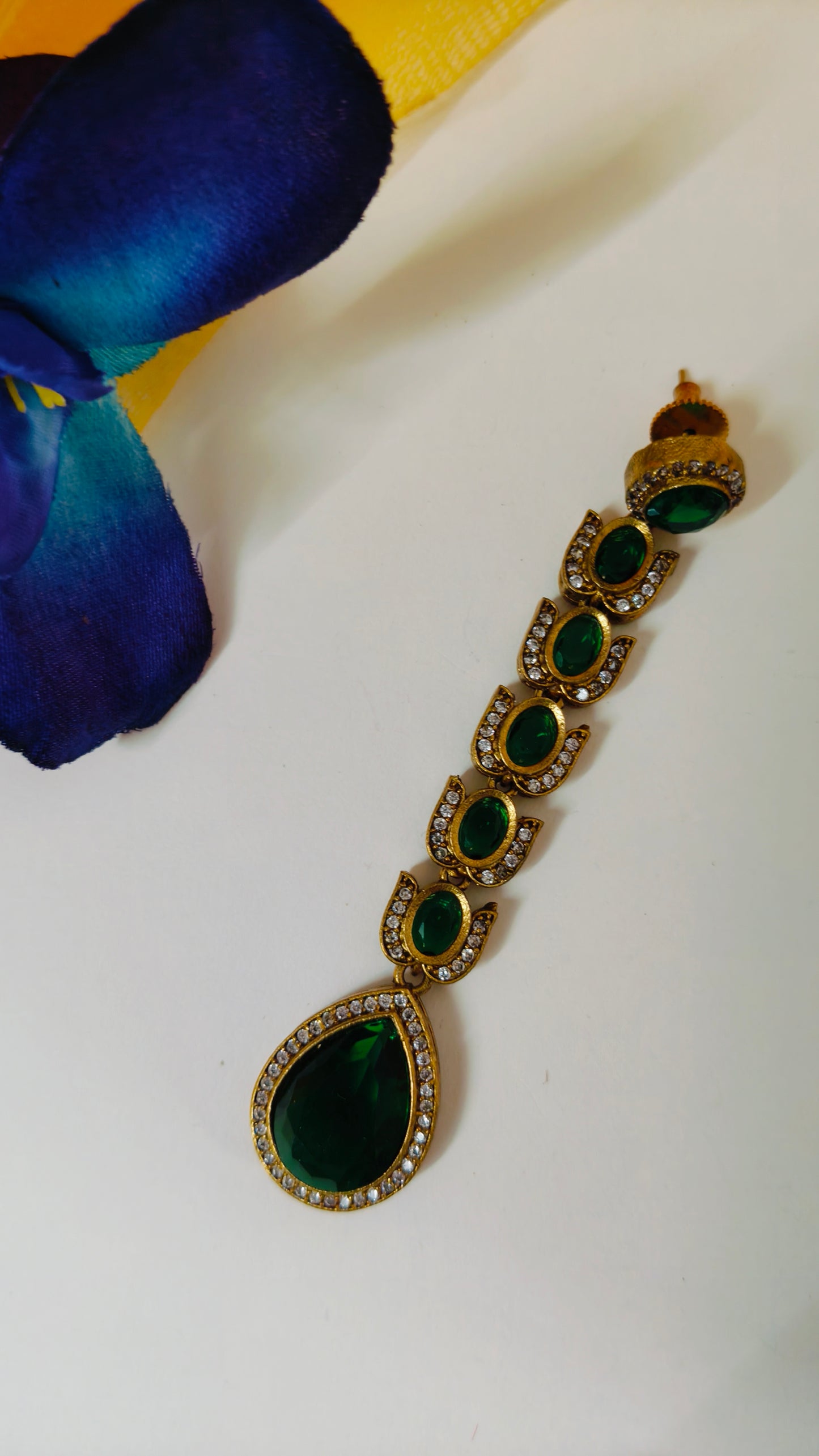Ruhani Earring (green)