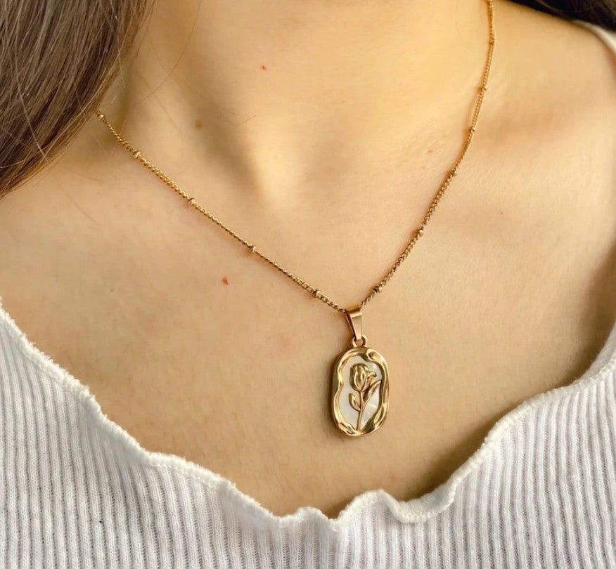 Rose Themed Pendant