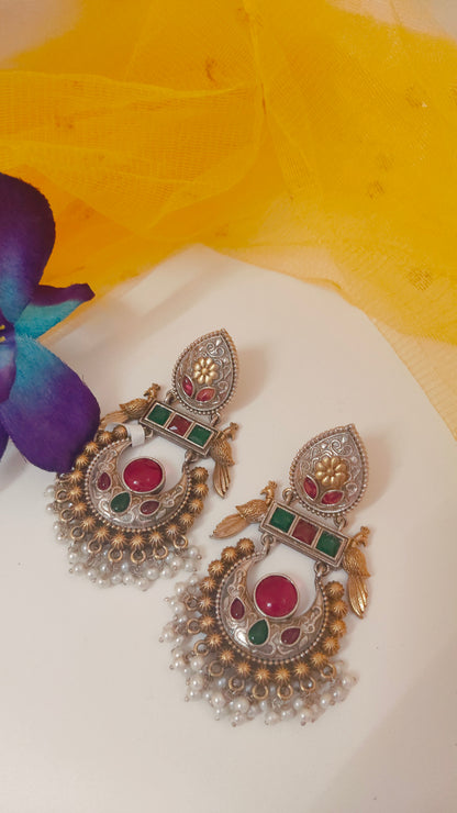 Noor Earring -Pink color