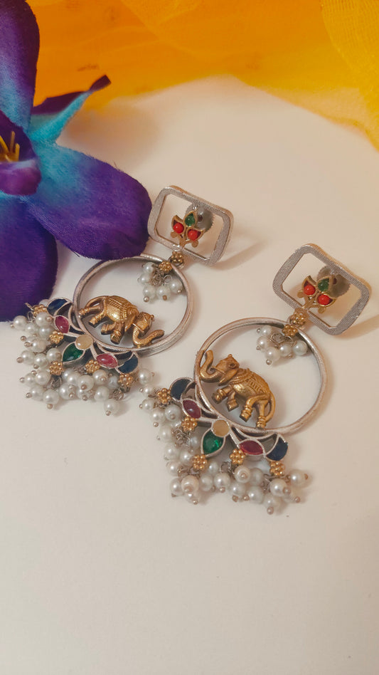 Shringar Earring Multicolor