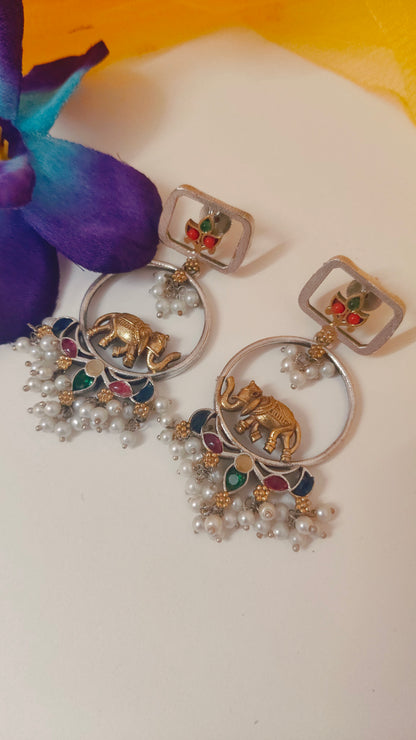 Shringar Earring Multicolor