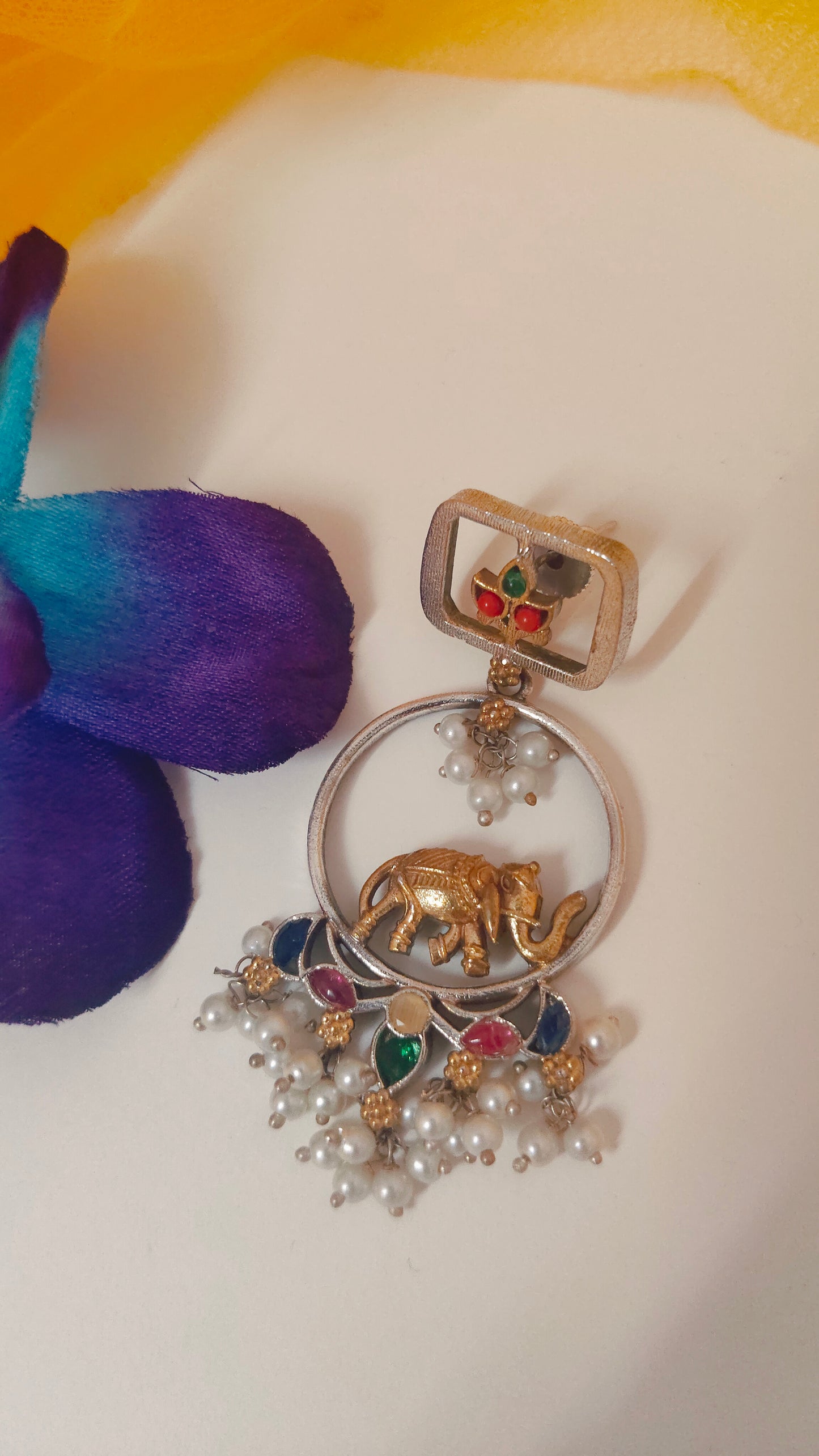 Shringar Earring Multicolor