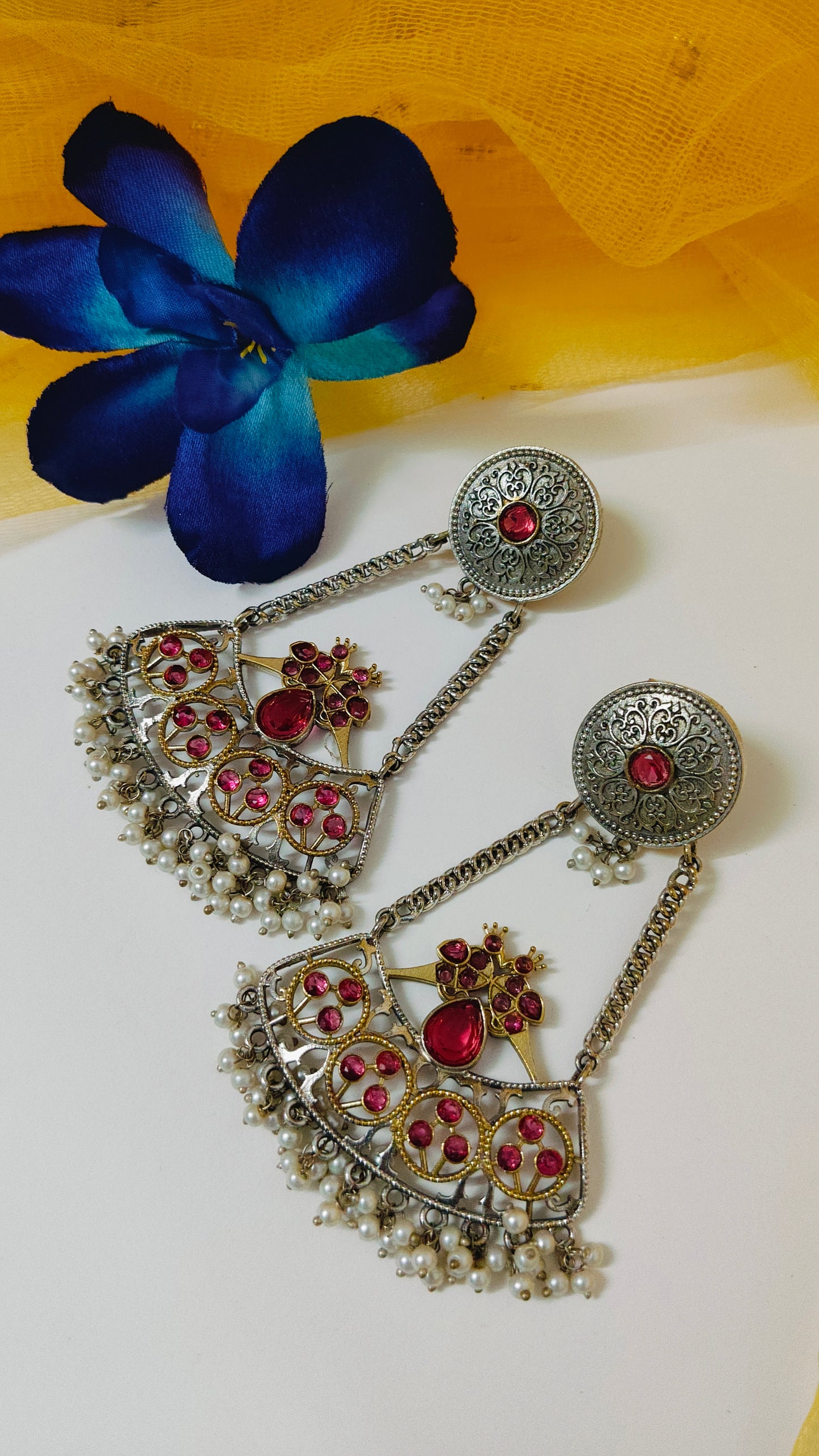 Meher Earring( pink)