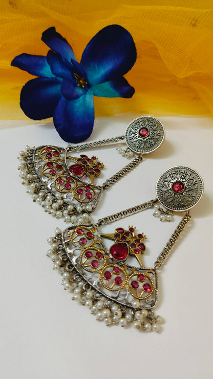 Meher Earring( pink)