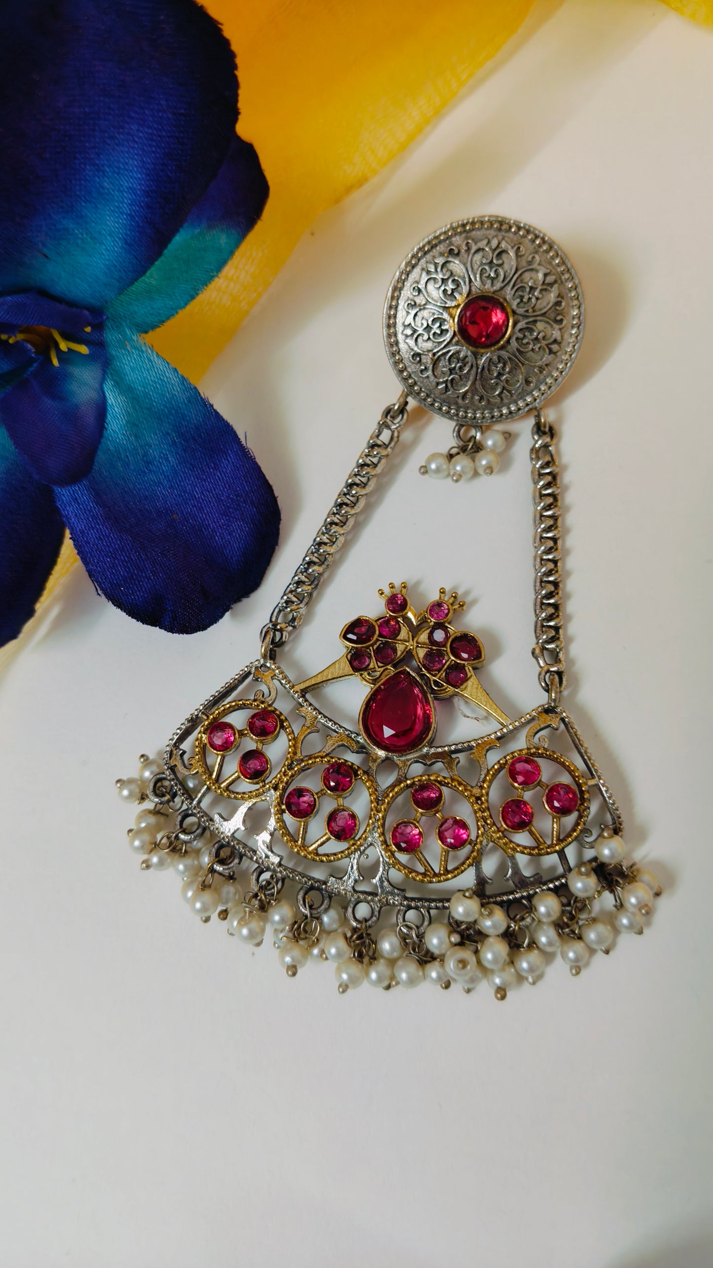 Meher Earring( pink)