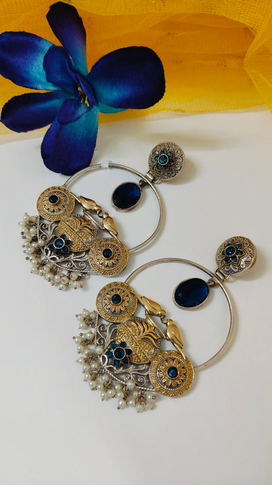 Baadal Earring(Blue)