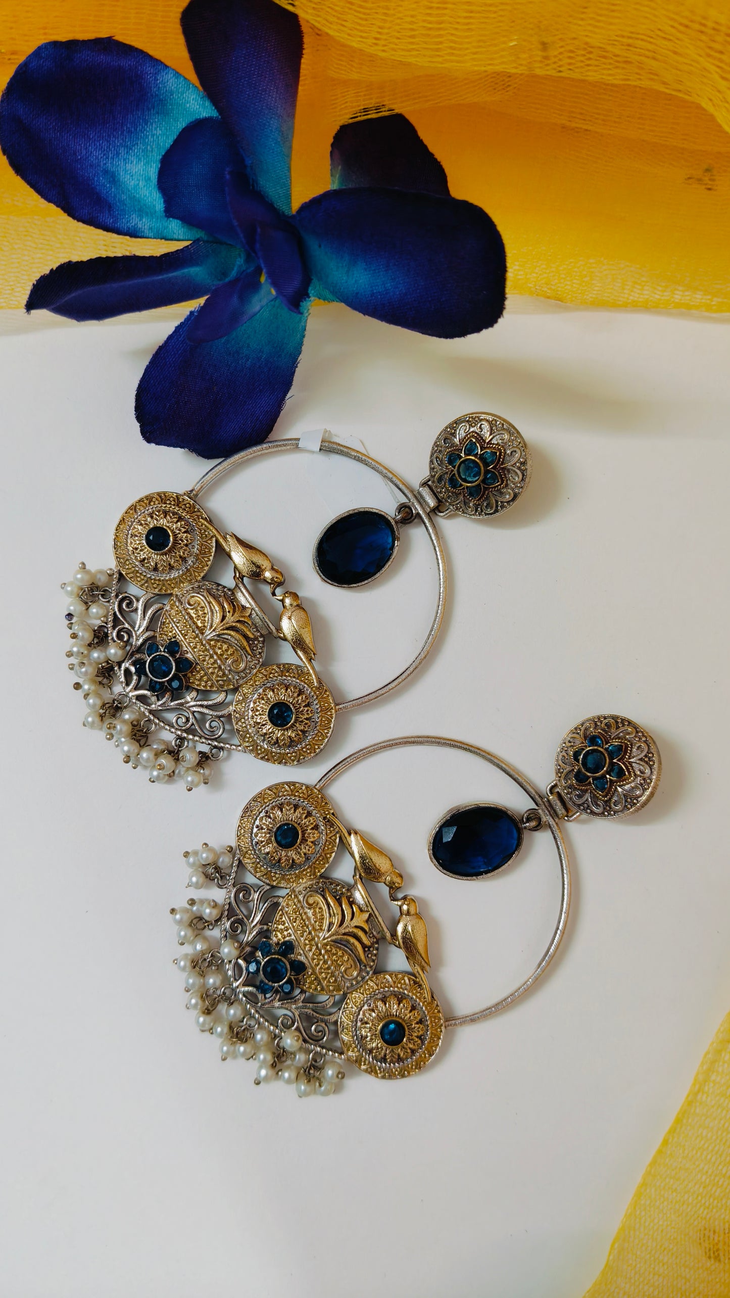 Baadal Earring(Blue)