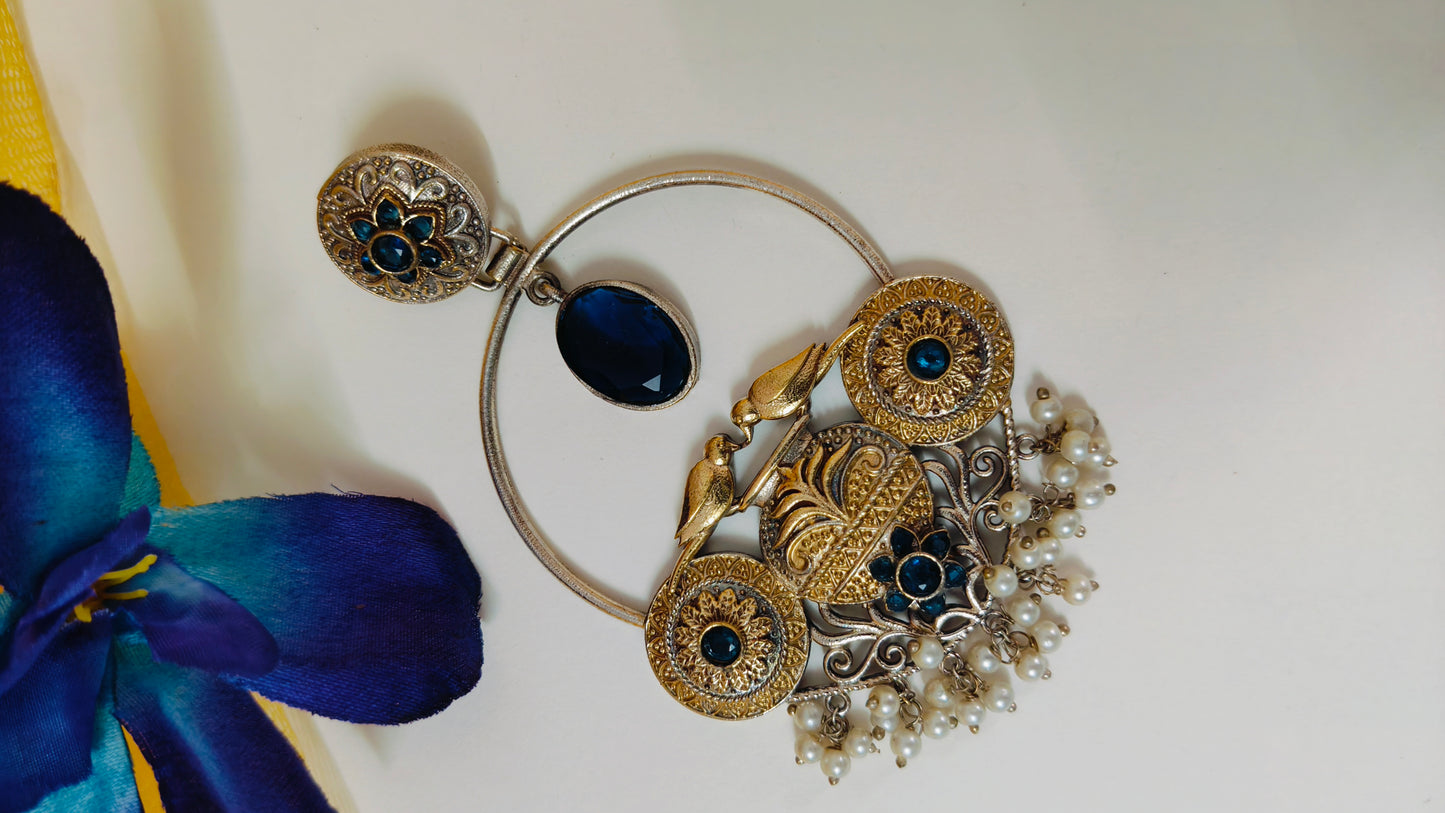 Baadal Earring(Blue)