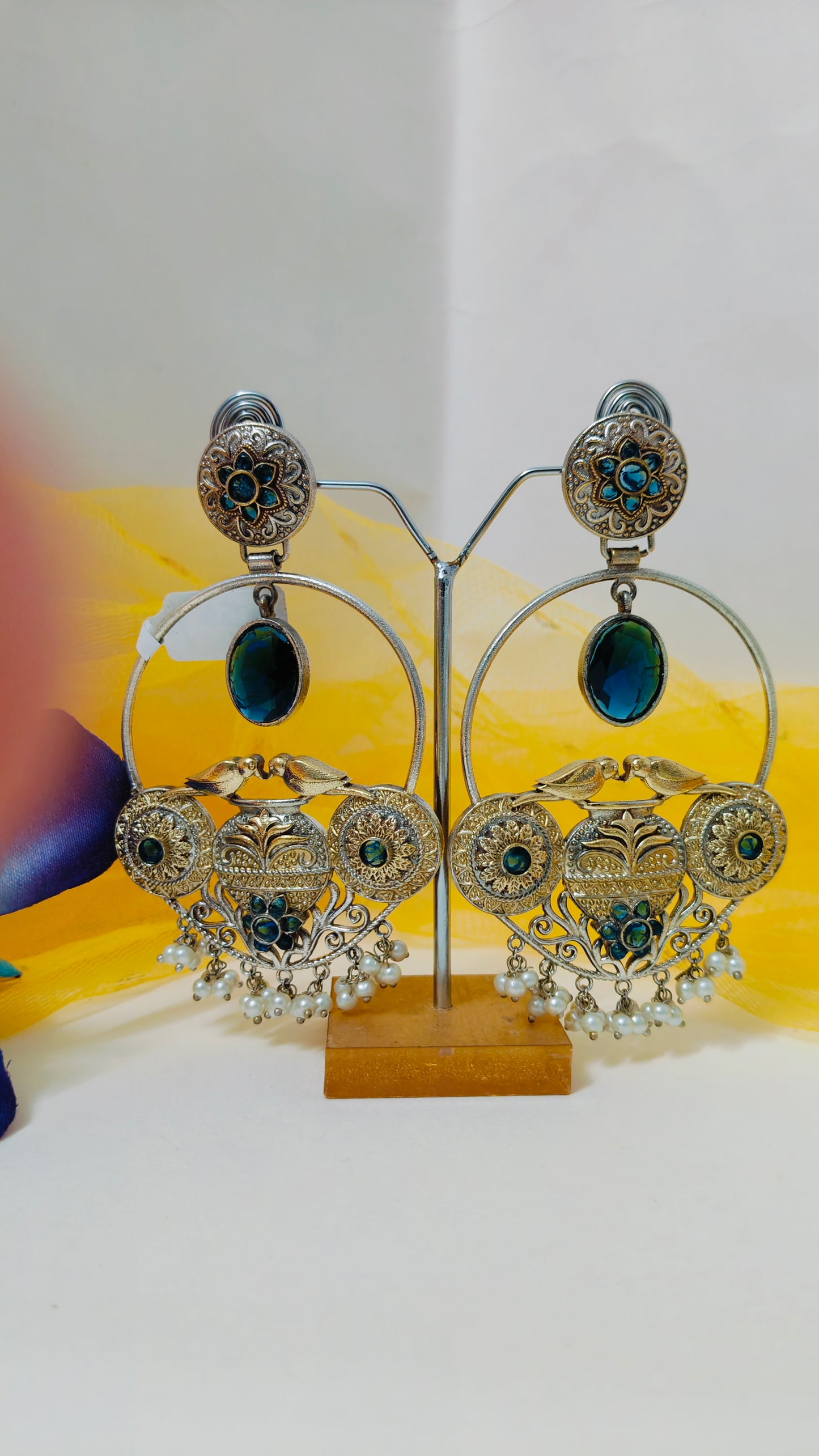 Baadal Earring(Blue)