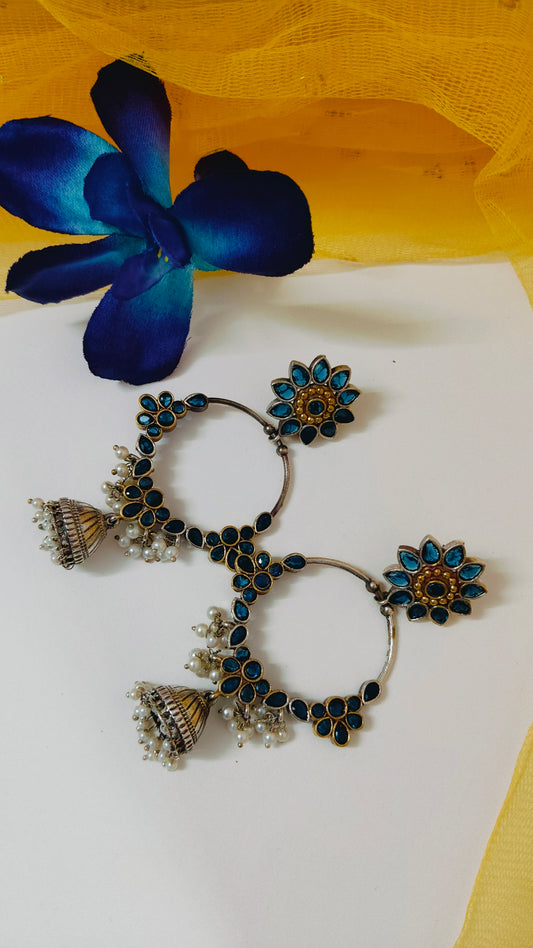 Arzoo Earring (Blue)