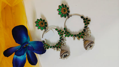 Arzoo Earring (Green)