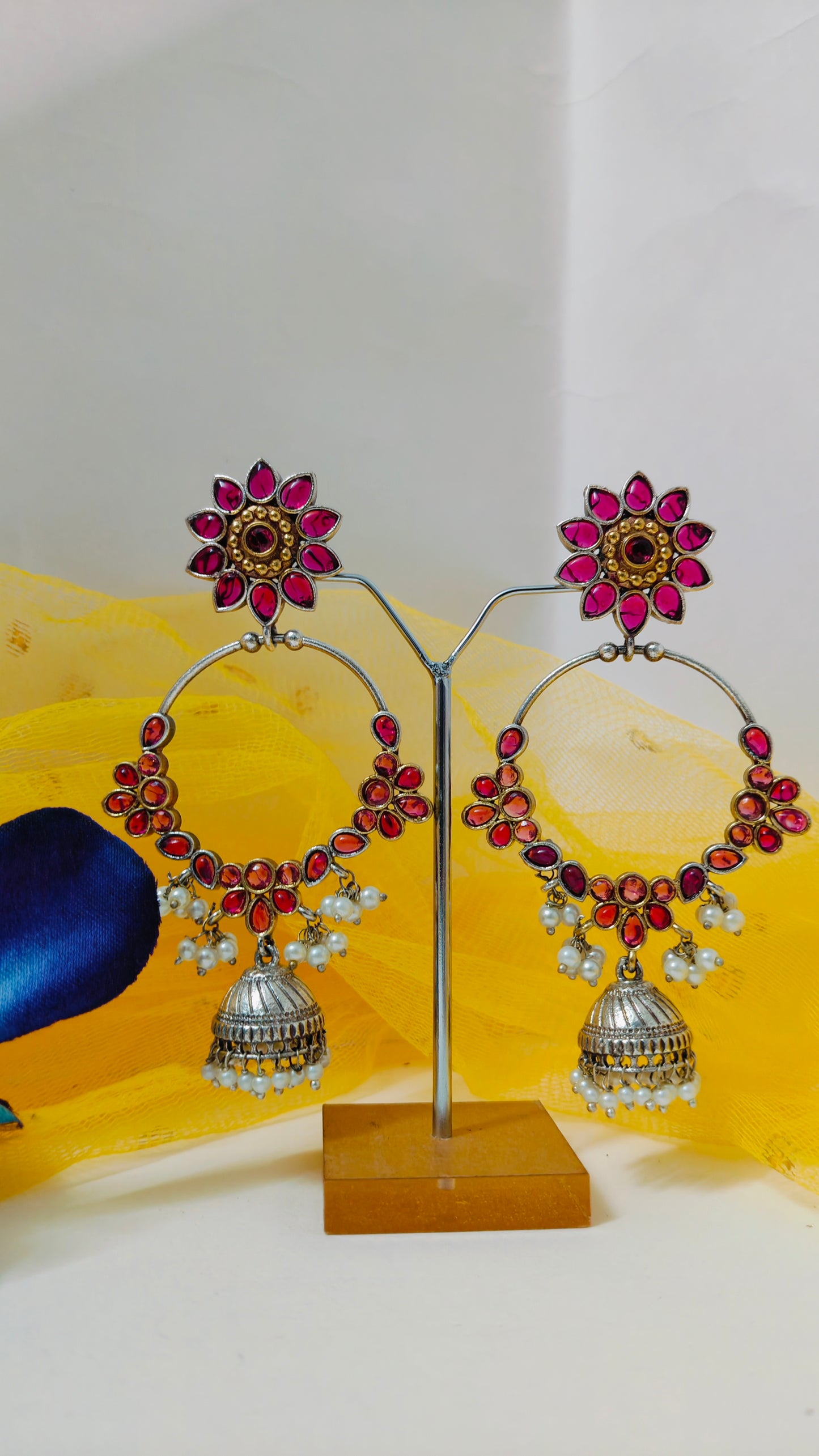 Arzoo Earring (Pink)