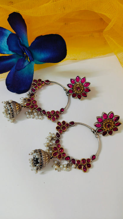 Arzoo Earring (Pink)