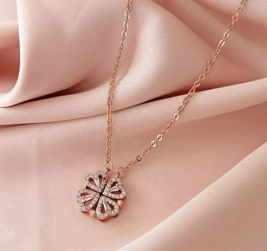Rose Gold AD Magnet Pendant