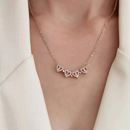 Rose Gold AD Magnet Pendant