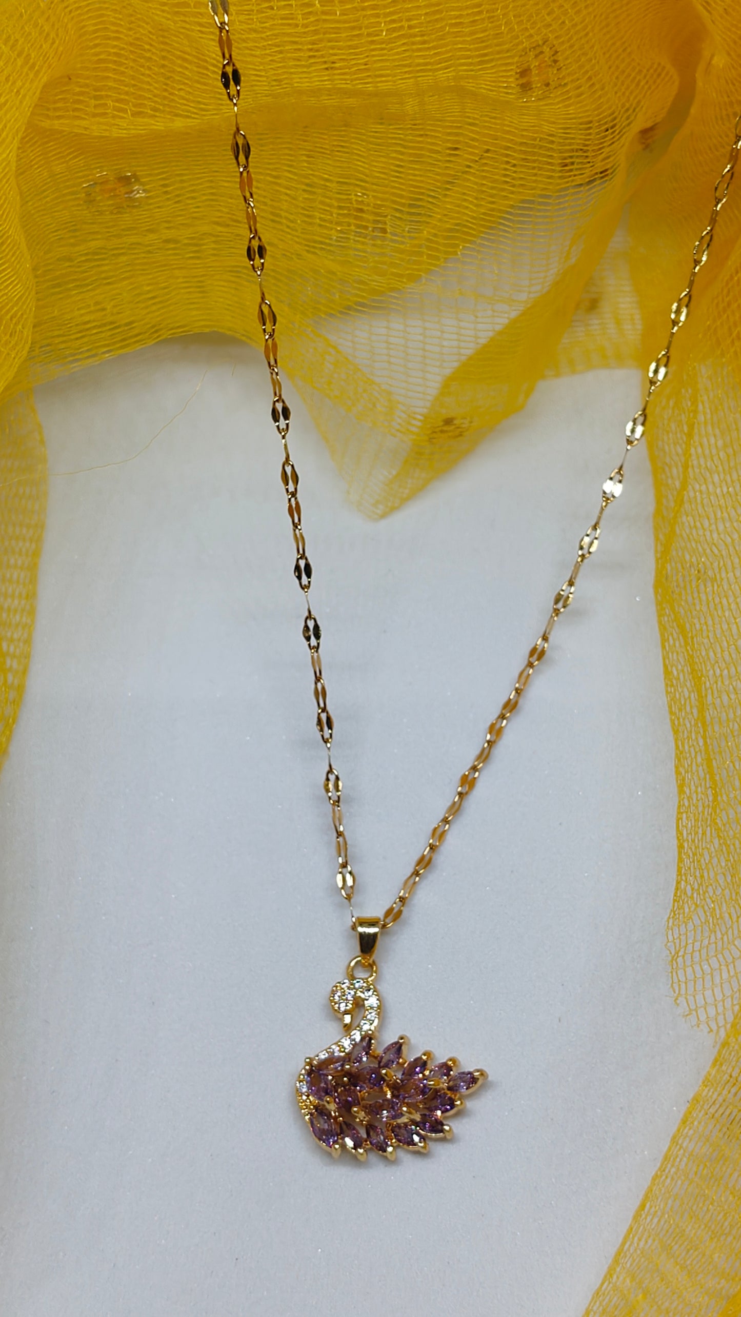 Purple Bird Chain