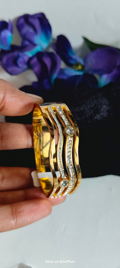 Baby Size Bracelet |18K Gold Plated | Waterproof Stainless Steel | 005