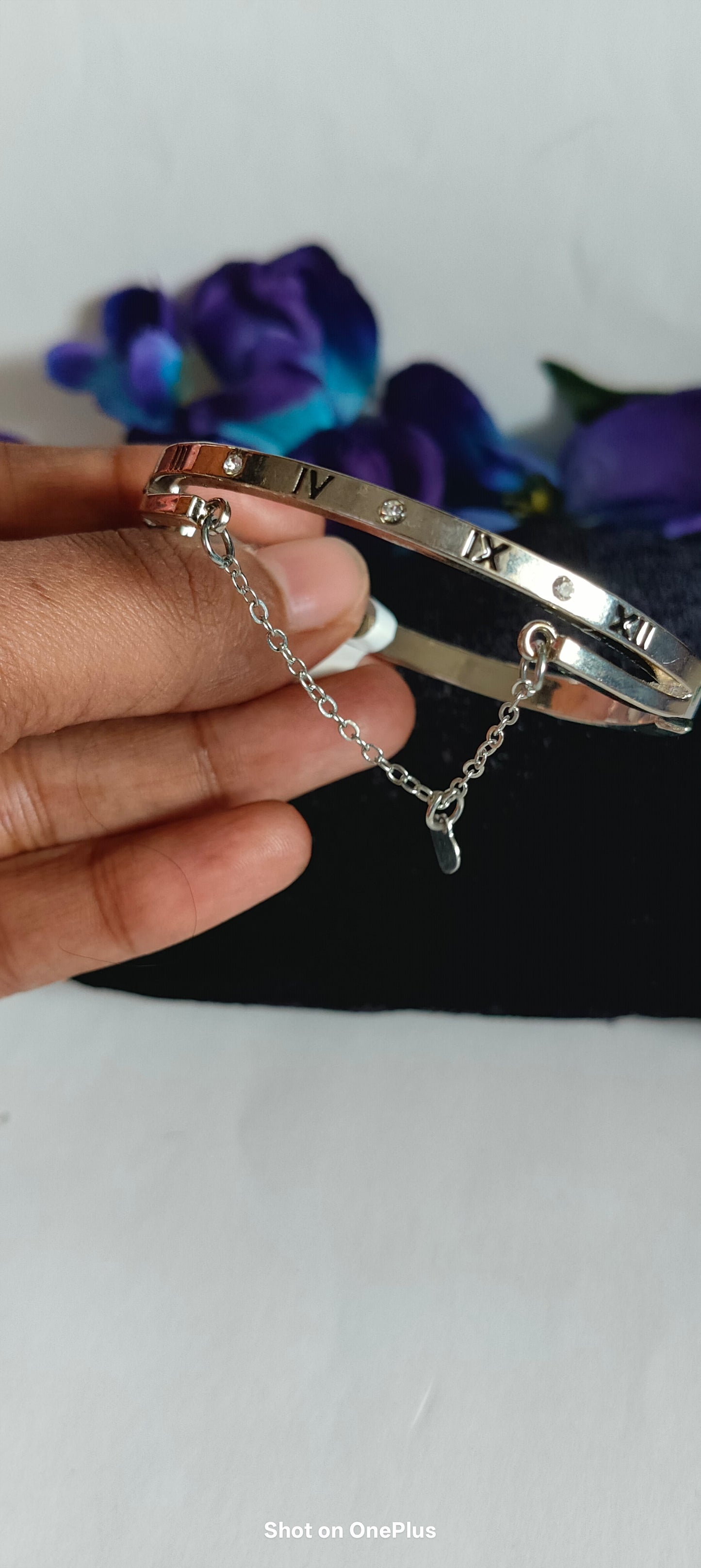 Adult Bracelet |Silver Plated | Waterproof Stainless Steel | 002