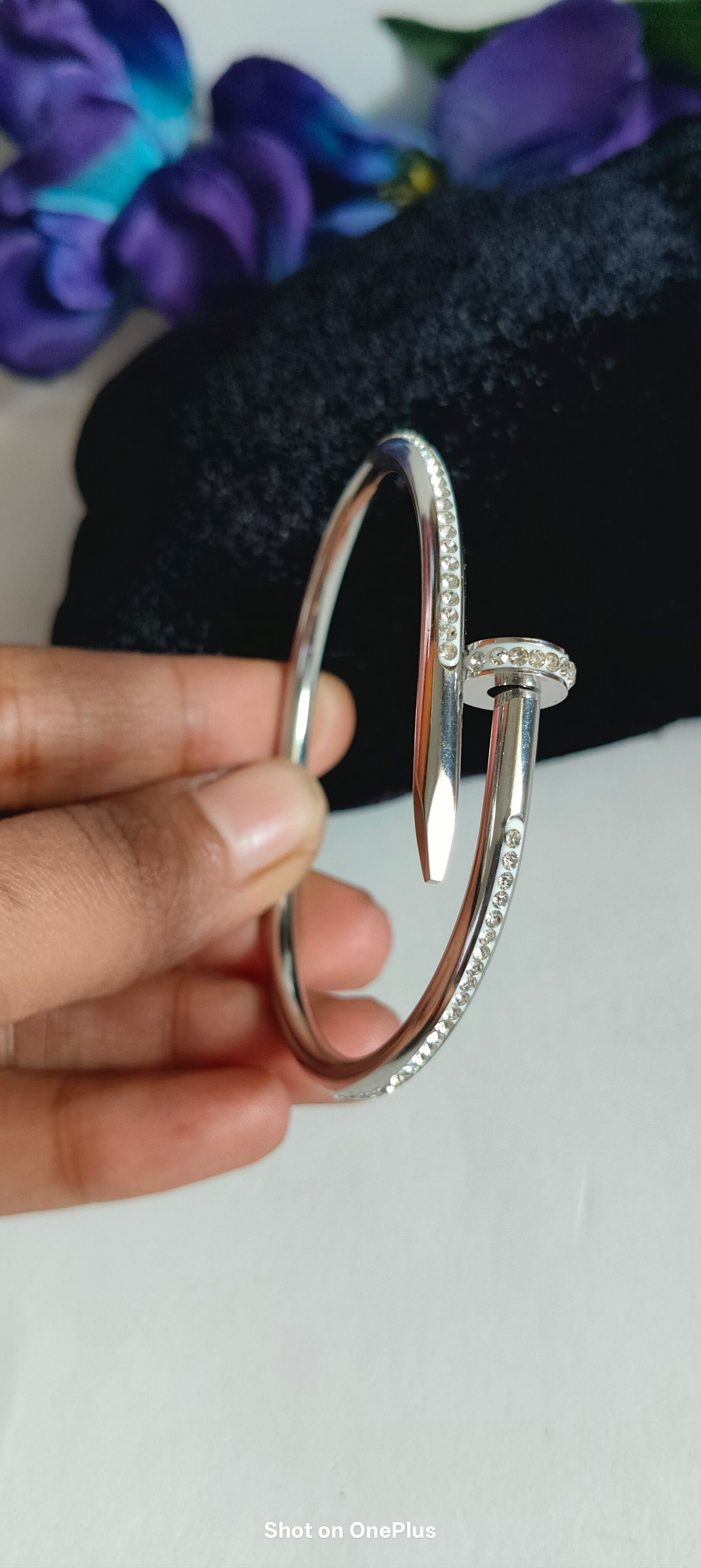Adult Bracelet |Silver Plated | Waterproof Stainless Steel | 001