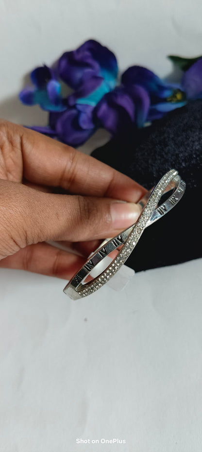 Adult Bracelet |Silver Plated | Waterproof Stainless Steel | 003