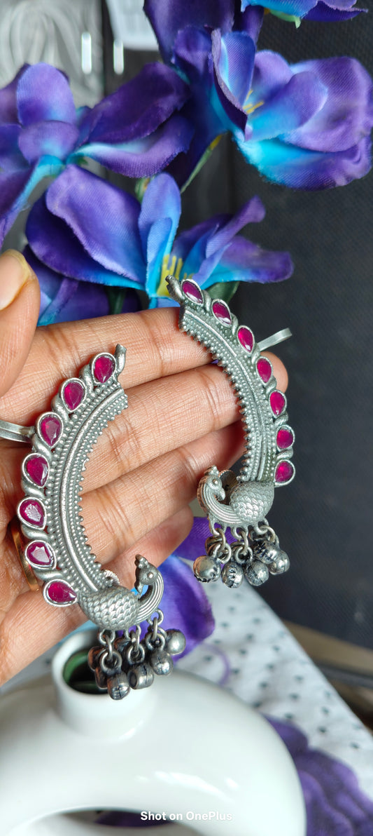 Ear Cuff oxidised 002