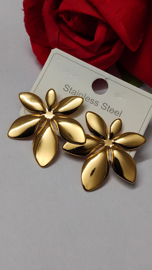 Leaves Stud(Anti Tarnish)