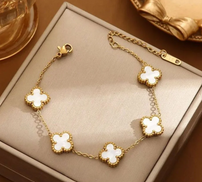 White Clover Bracelet